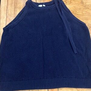 GAP Halter Knit Sweater Tank